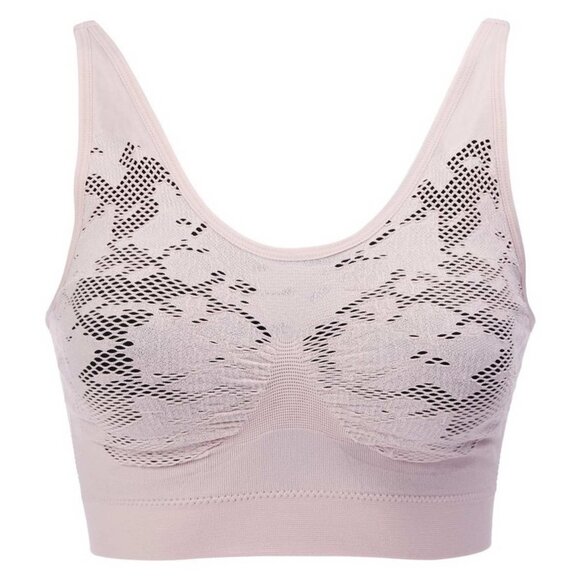 Rhonda Shear Ahh Bra with Adjustable Straps and Lace Detail 3 Pack - Picture 10 of 11